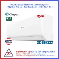 Điều hòa Casper 1 chiều 9000BTU SC-09FS33 2022